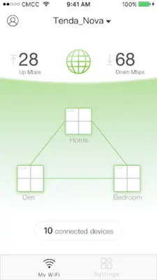 Tenda WiFi android App screenshot 1